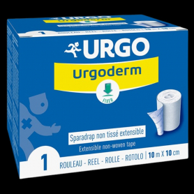 Urgoderm Sparadrap non tissé extensible 10cm x 10m