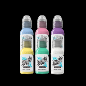 Set World Famous Limitless - Pastel Collection - 6x 30 ml